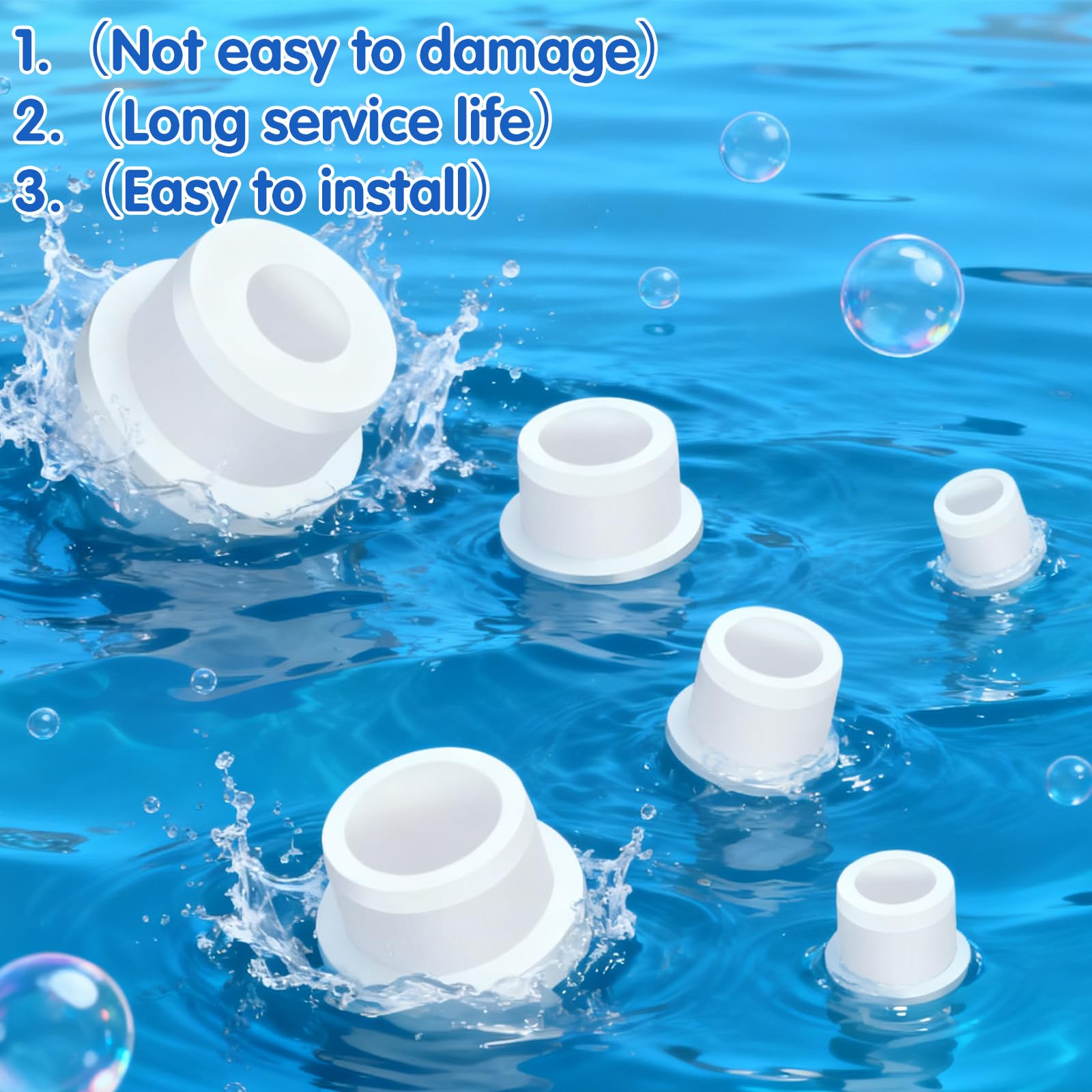 Silicone Salt & Pepper Stoppers - 30 Pack -4 Silicone Salt & Pepper Stoppers - 30 Pack -4