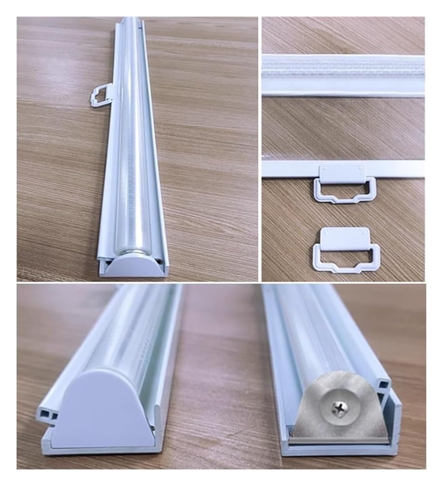 Tenda a rullo generica per frigorifero, traspirante, arrotolabile, in PVC, trasparente, per conservare gli alimenti, per congelatore e armadietti, tenda in plastica (larghezza 90 x altezza 130