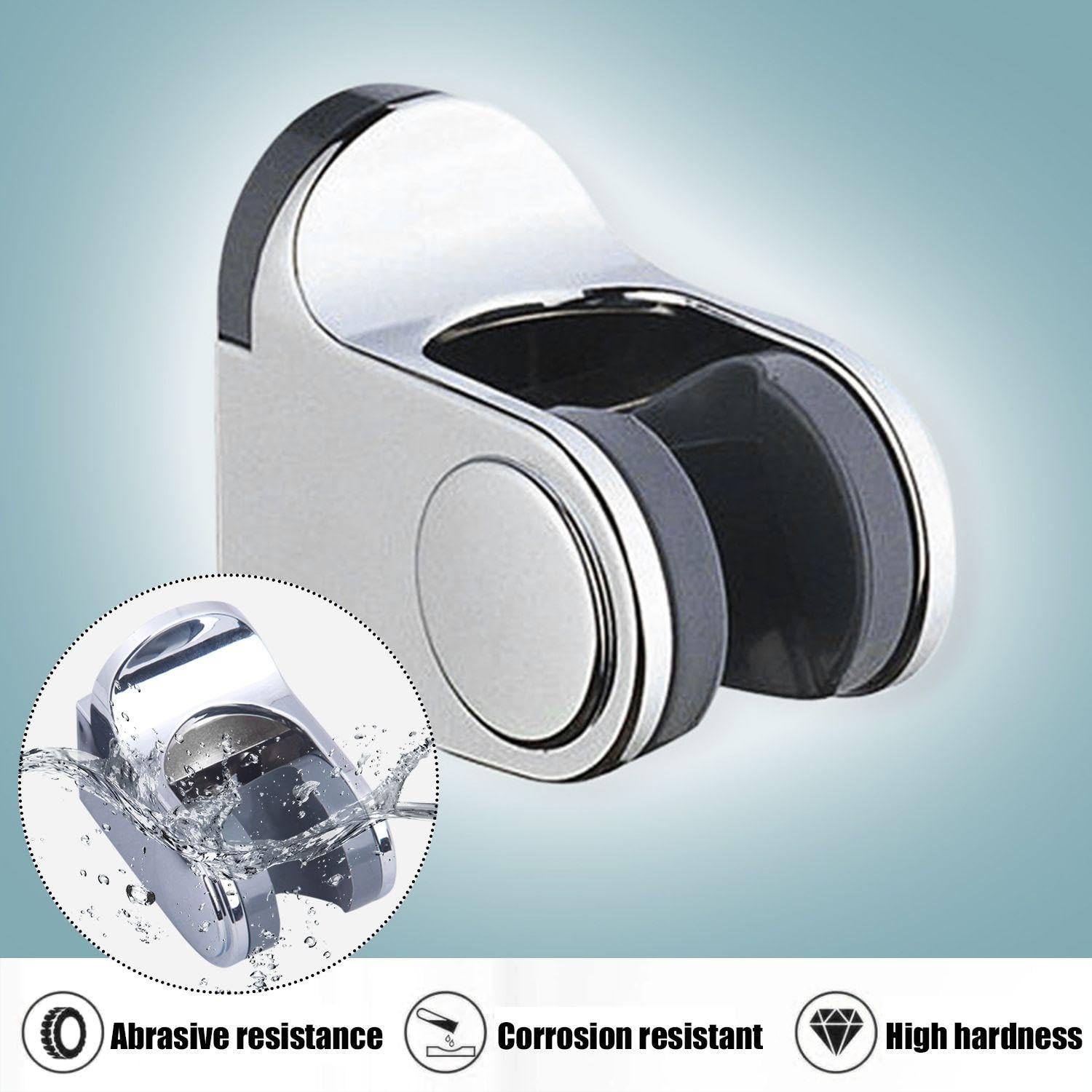 1 Piece of Shower Fixed Bracket, 2 Pieces of Mini Screwdriver, Shower Head Base, Movable Shower Head Bracket - Image 3