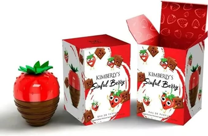 Perfume Para Mujer Kimberly Sinful Berry Marca Mirage Fragrance, Contenido100ml, ideal para usar de Día y Nohce.