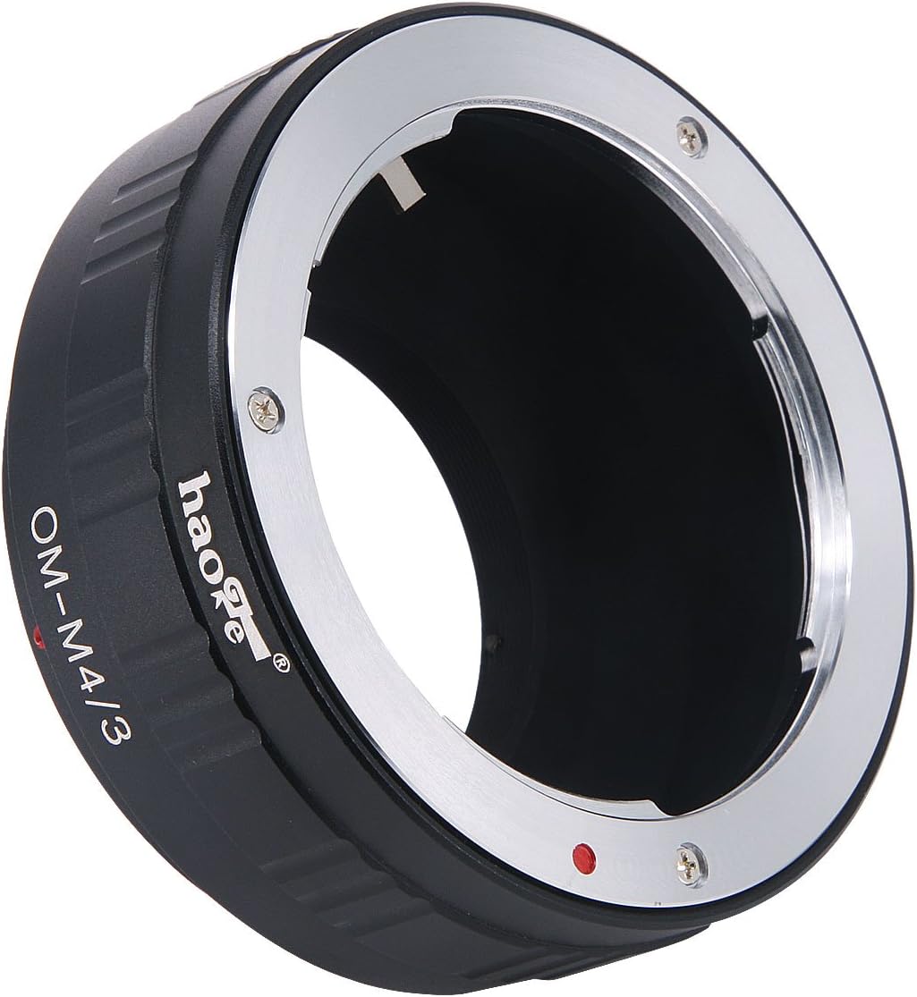 Haoge OM-M43 Lens Mount Adapter, front view