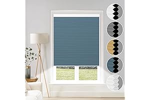 22 inch Blinds | Light Filtering Dual Cellular Shades Cordless Honeycomb Shades with Auto Lift
