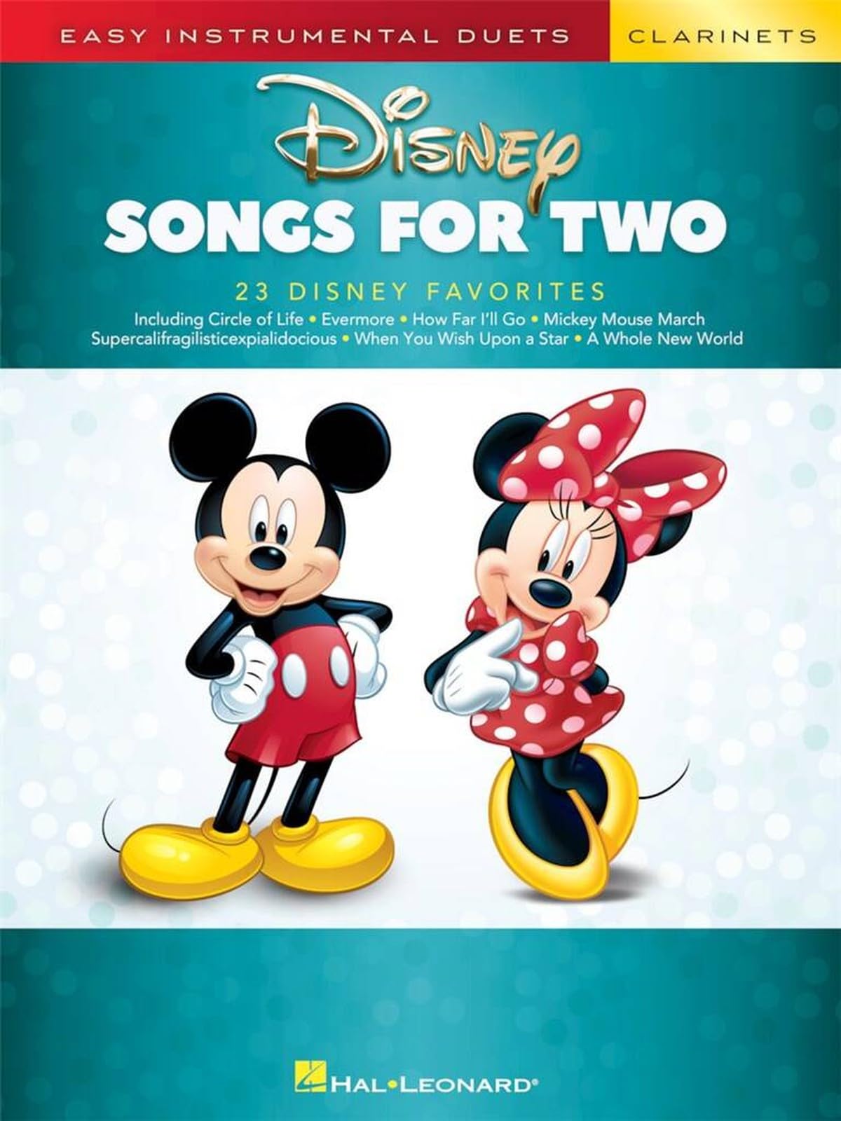 Disney Songs: Easy Instrumental Duets - Two Clarinets