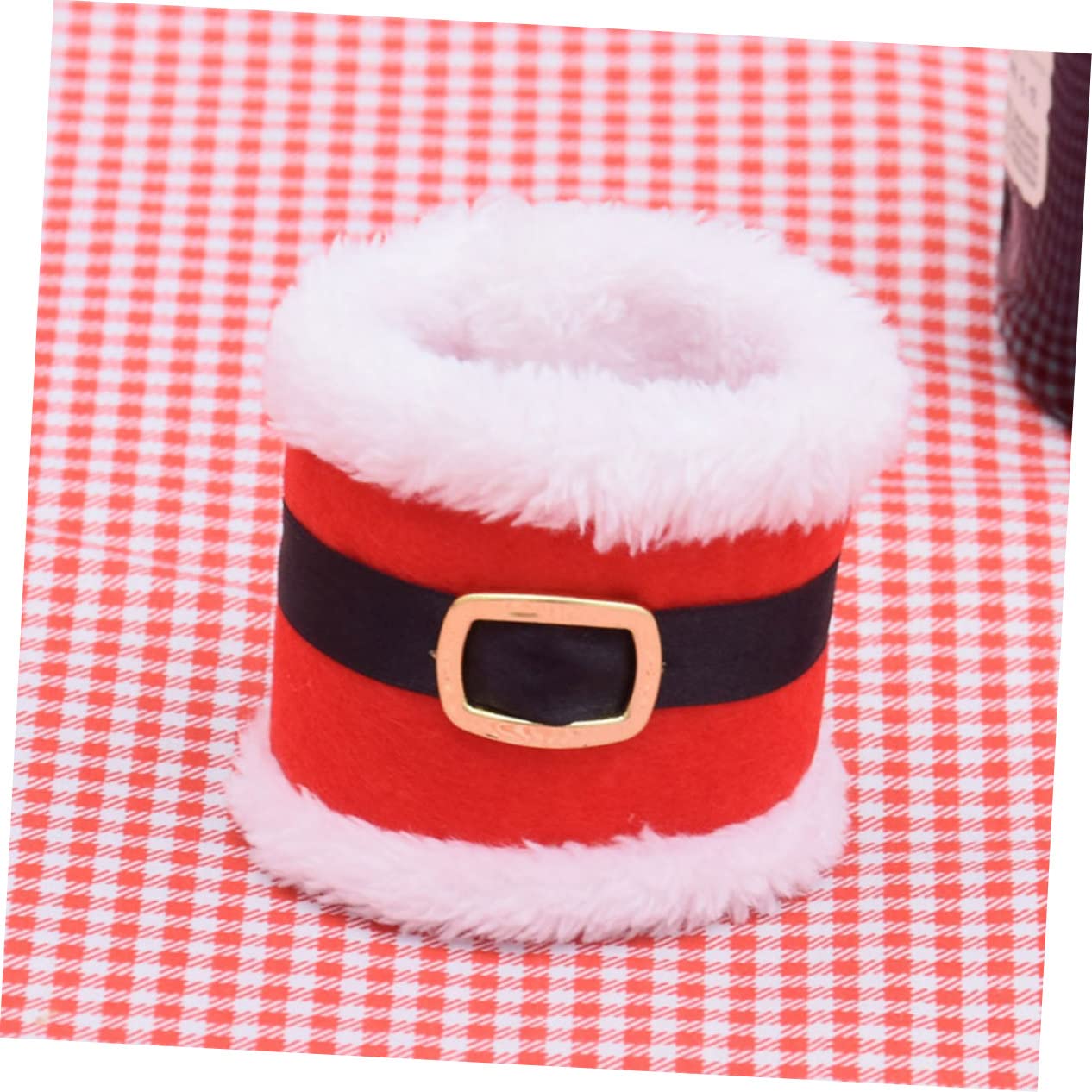 Cabilock 4 Set Portatovaglioli Natalizi Decorazione Tavola Festiva Pratici Fibbia Per Tovaglioli Per Feste Natale Per Ristoranti E Case 4 Pezzi*4