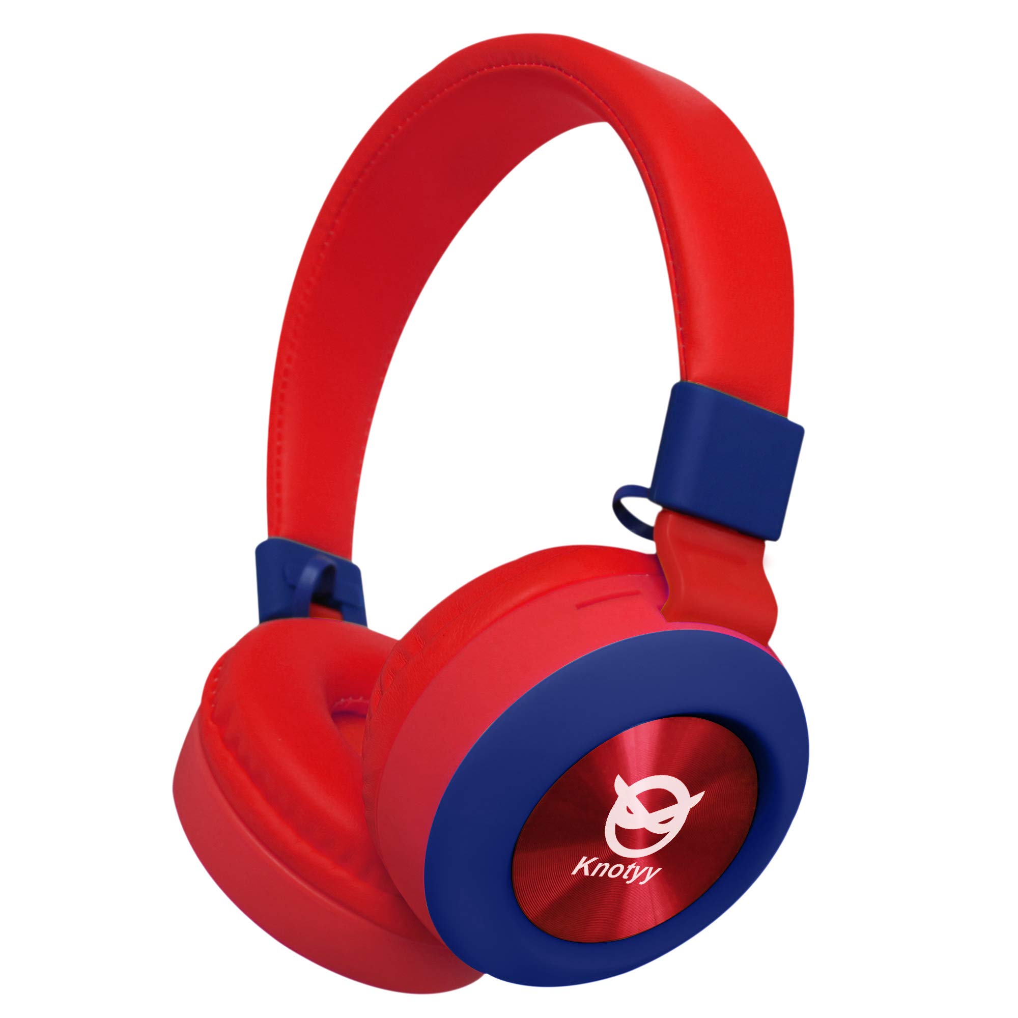 Knotyy BH-04 Peppy Extra Bass Wireless Bluetooth Headphone (RED)-image-12