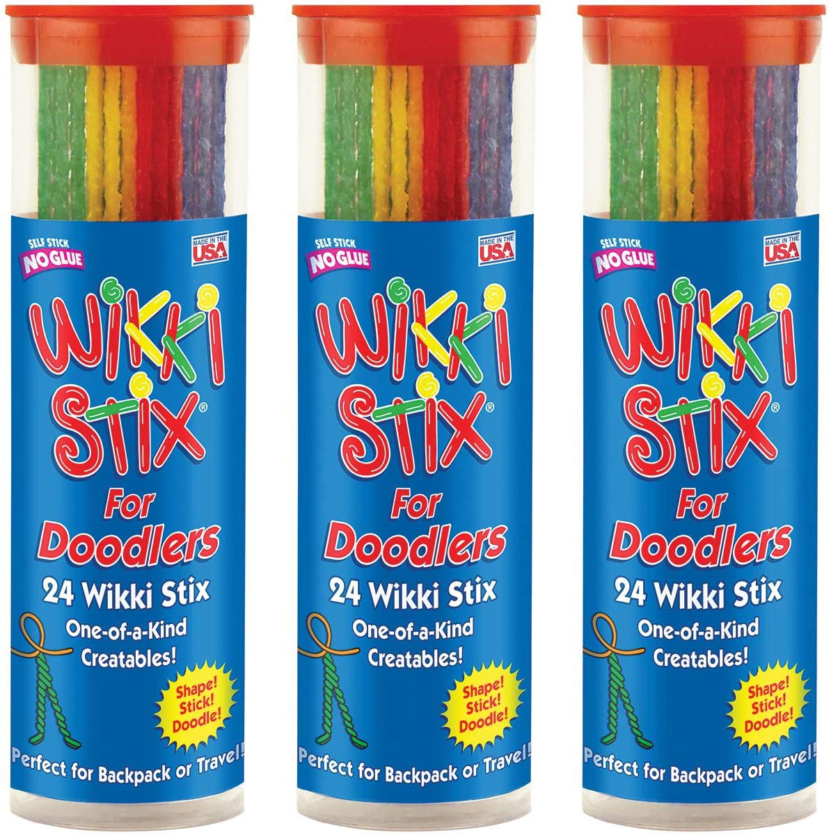 WikkiStix 101 for Doodlers. 3-Pack