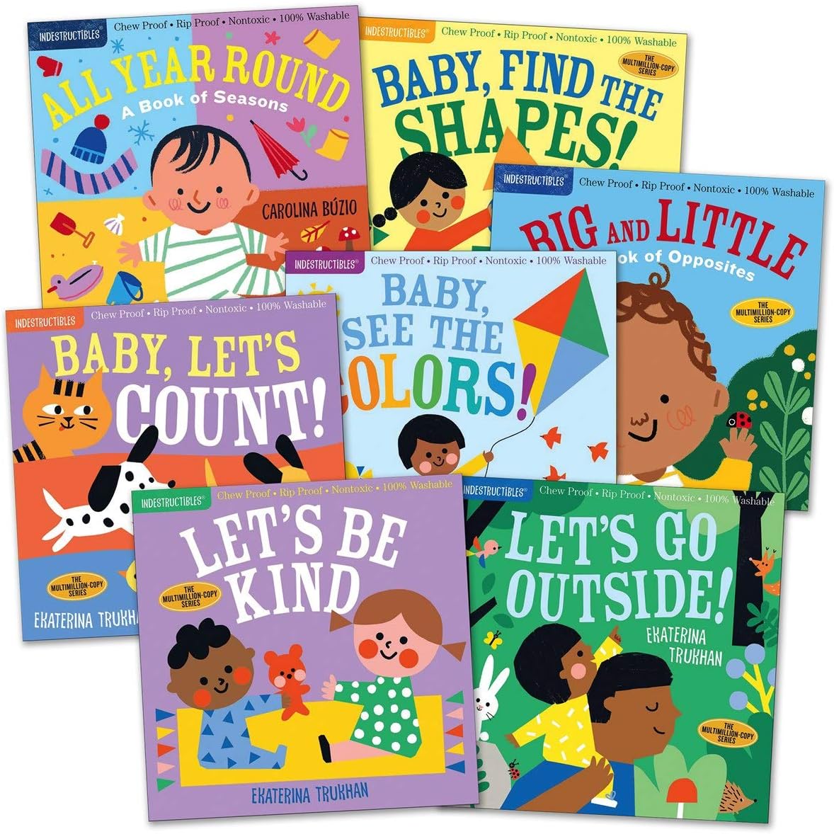 Company Indestructibles Books Early Learning Set - Set of 7