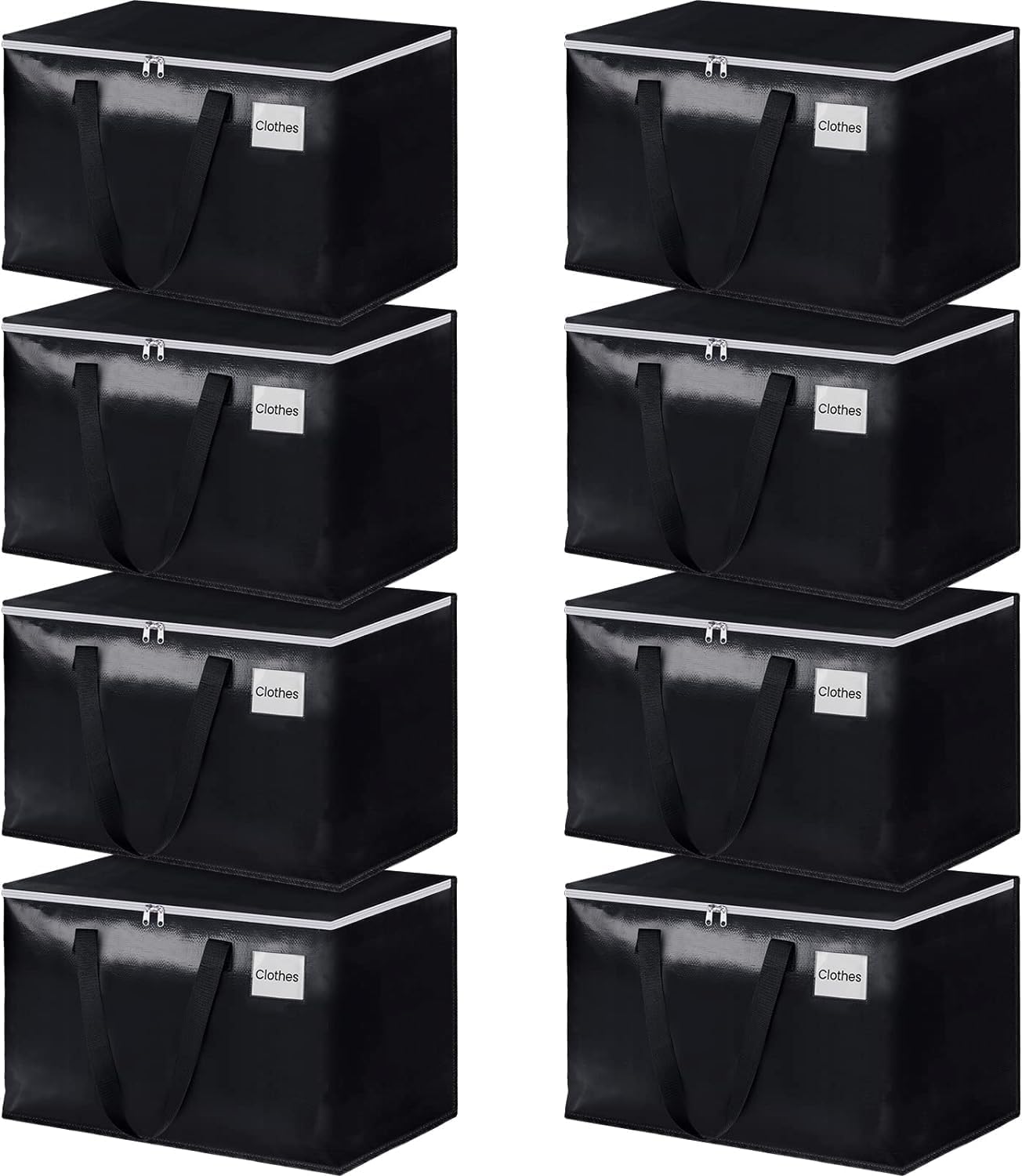 CIVJET 4 Pack Moving Bags Heavy Duty 50Lb Extra Large 90L