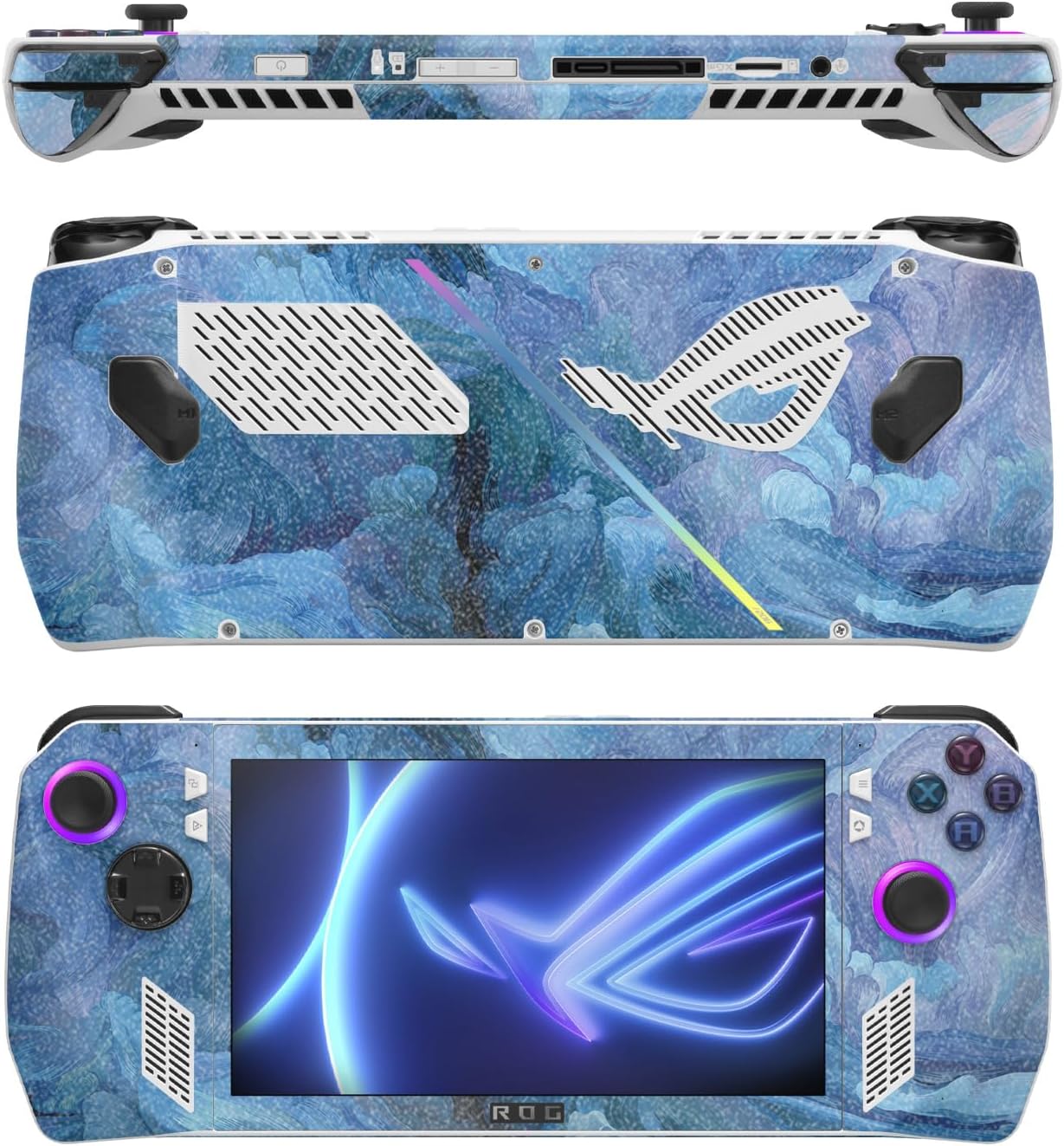 MightySkins Skin Compatible with Asus ROG Ally - Puppy Fall | Protective, Durable, and Unique Vinyl Decal wrap Cover | Easy to Apply, Remove, and Change Styles