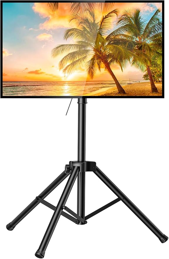 PERLESMITH Tripod TV Stand Portable TV Stand for 3775
