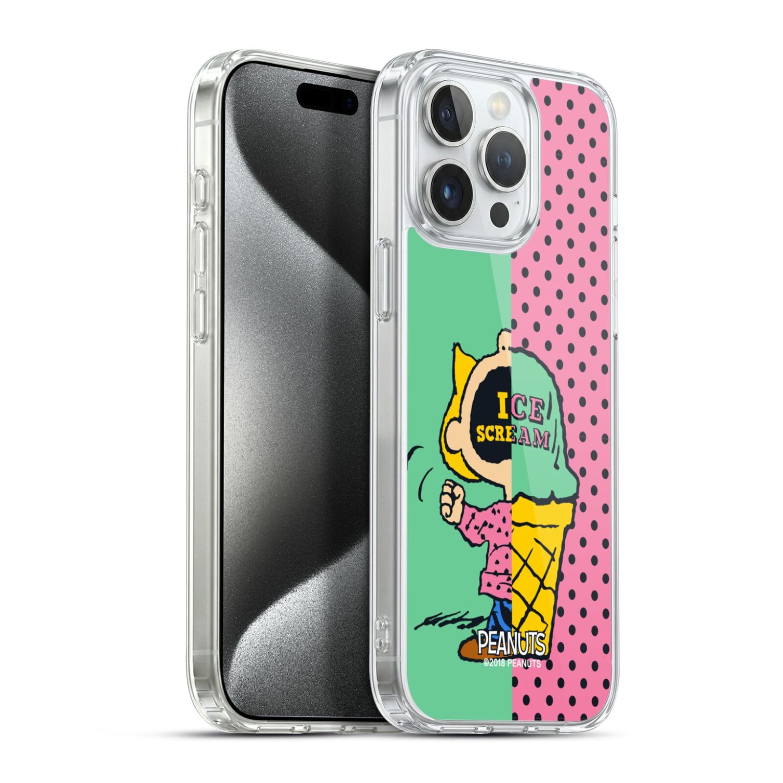 Head Case Designs Licenza Ufficiale Peanuts Sally Gelato metà E Risate Custodia in Gel [Protezione di Grado Militare] Compatibile con Apple iPhone 15 PRO Max E Compatibile con MagSafe