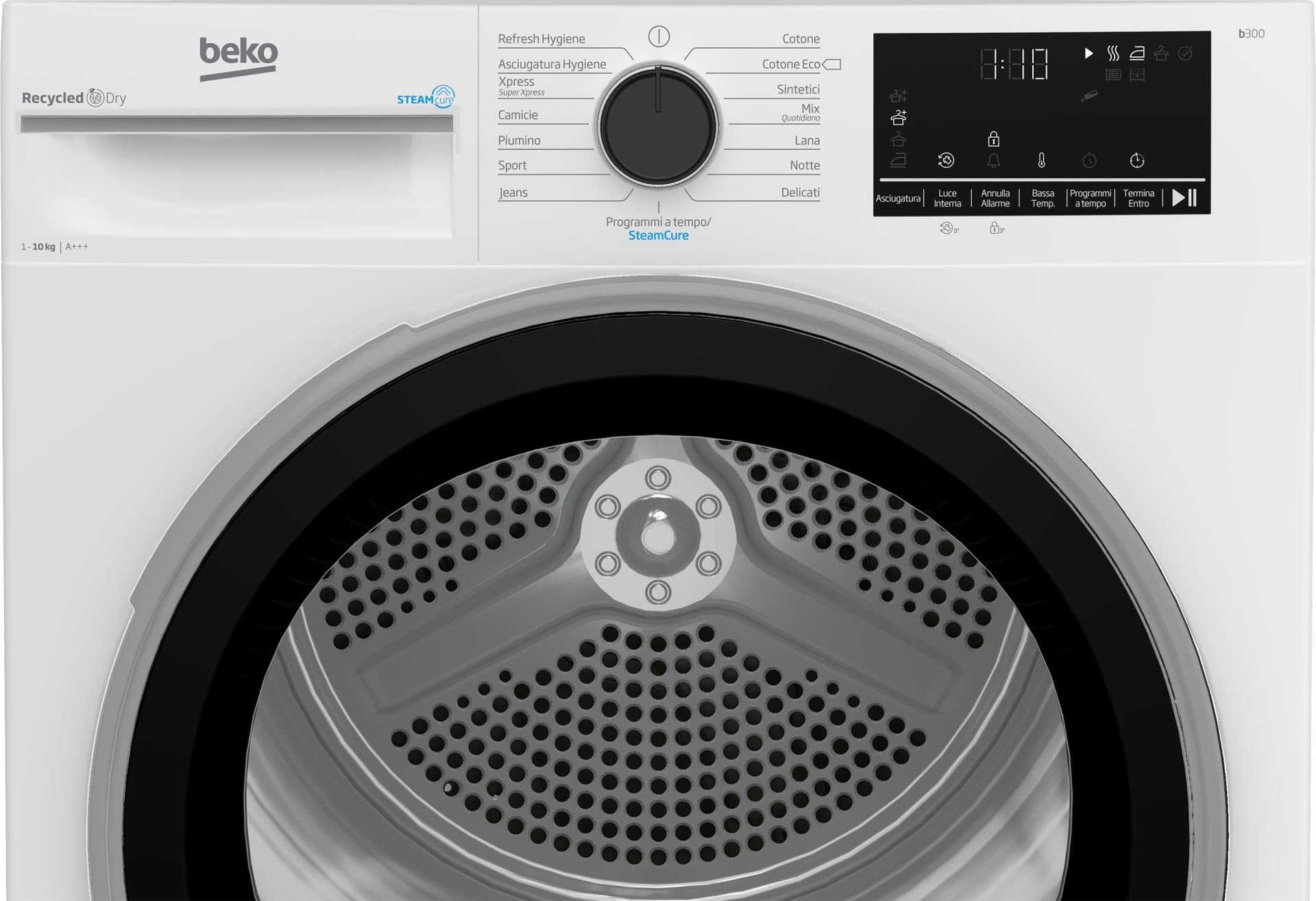 Beko BT3103IS - Asciugatrice da 10 Kg, Pompa di calore, Inverter [Classe energetica A+++]