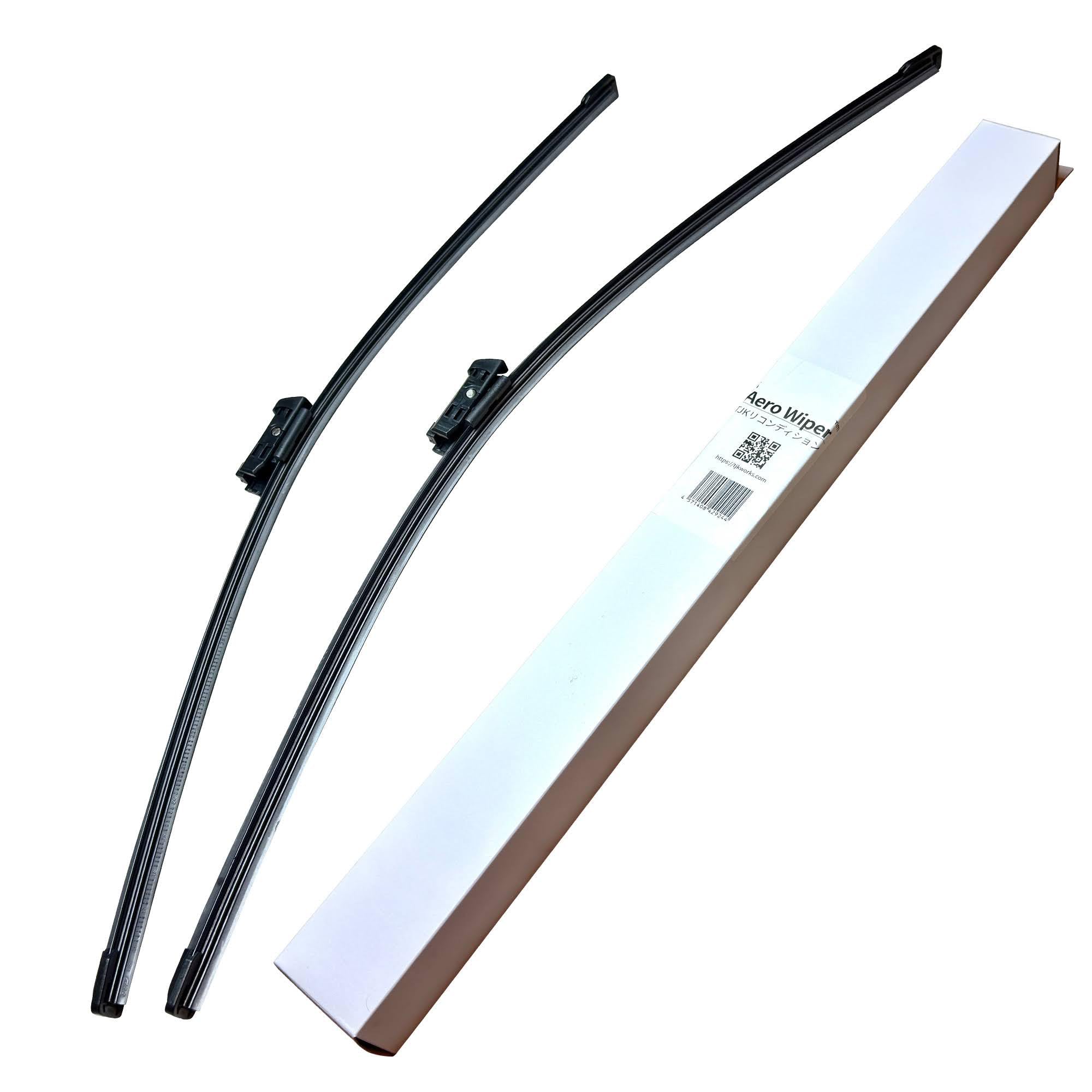 TOYOTA用 〈A90,A91 SUPRA(スープラ)〉 AeroBlade ワイパー ブレード 2本セット <550mm/525mm> 右ハンドル 純正同形状 (取り付け説明図付き）TJK original parts