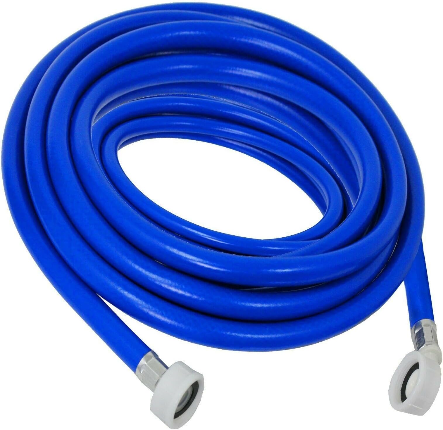 SPARES2GO 5 Metre Universal Fill Hose Washing Machine Dishwasher Extra Long Cold Water Inlet Feed Pipe (5m)