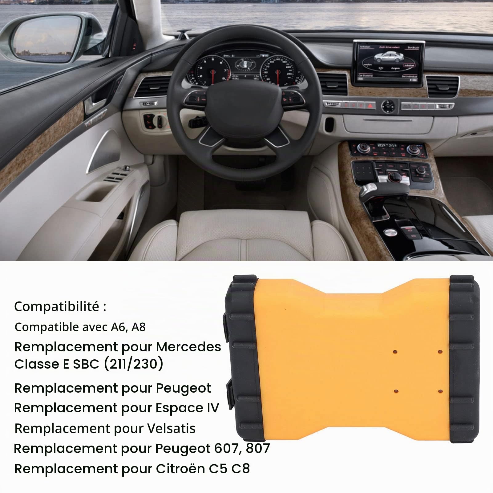 Lecteur de Code OBD2 pour DS150 V9 VCI 150E TCS OBD2 Scanner de Diagnostic Double Carte Multifonction Outil de Diagnostic de Voiture Accessoires de Voiture pour Hommesrs Voiture