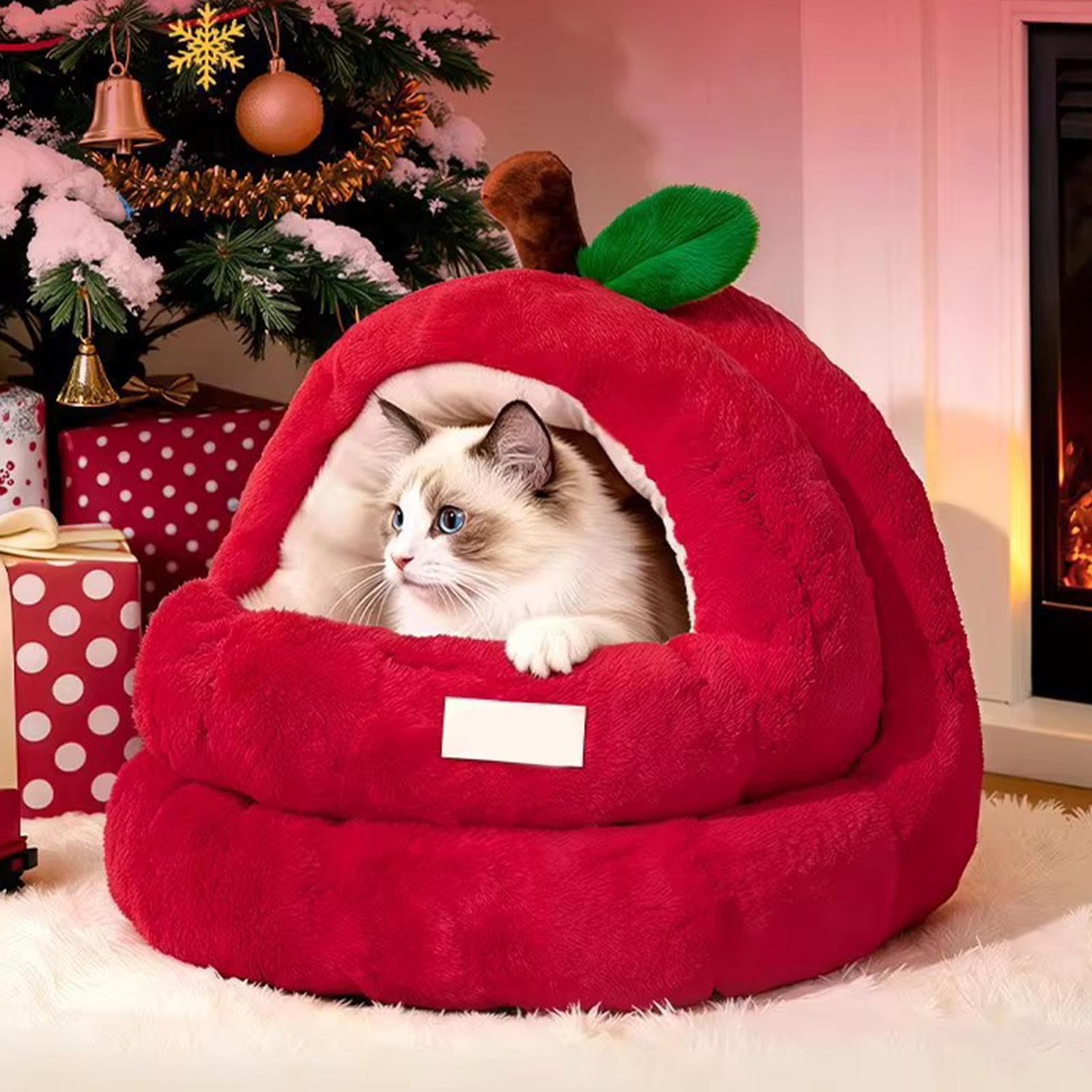Casa para Perros – Lavable Antideslizante para Mascotas – Cama cálida para Perro – para Gatitos pequeños, medianos y Grandes, Cachorros, Porche, balcón, jardín, Patio, Granero