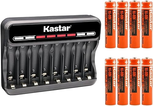 Miniatura 10 de Kastar CMH8 Cargador USB inteligente compatible con Panasonic KX-PRL262B KX-PRLA20 KX-PRLA20B KX-PRS120 KX-PRS120W KX-PRW120W KX-PRW130W KX-PRWA10