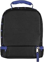 Vista 2 de Bioworld Harry Potter Ravenclaw Crest - Bolsa de almuerzo de doble compartimento de 10 pulgadas