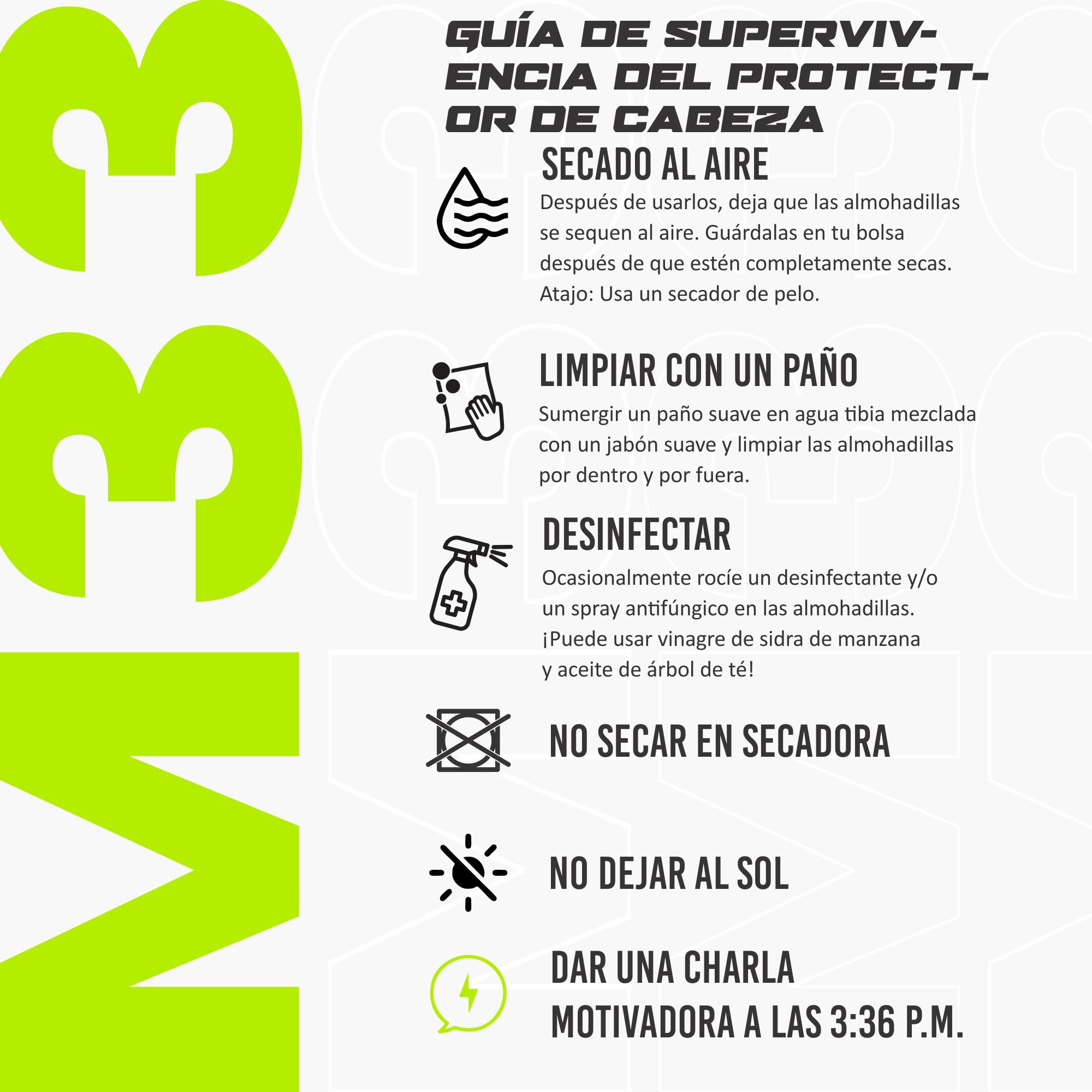 Starpro M33 Casco Boxeo de Cuero sintético Mate - Protección para la Cabeza y Las mejillas para Sparring en Boxeo Muay Thai Kickboxing Entrenamiento y peleas - Hombres y Mujeres - Negro y Verde