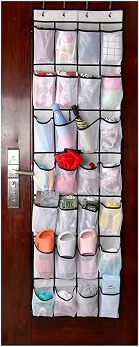 Miniatura 2 de Cruise Essentials - Organizador de zapatos para colocar sobre la puerta, ganchos magnéticos para Royal