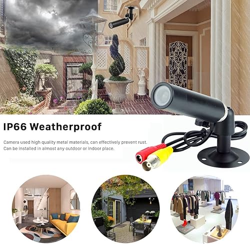 Miniatura 6 de CCTV 13 CCD 1000TVL HD 0.142 in mini cámara de seguridad bala cámara de vigilancia interior con soporte