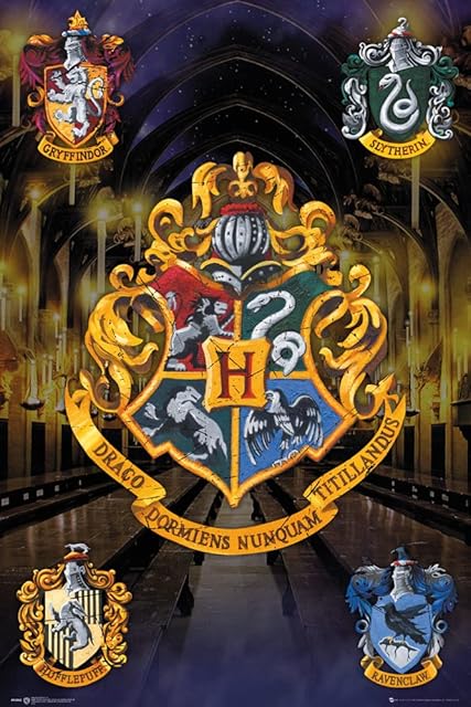 GB eye Harry Potter Crests 61 x 91.5cm Maxi Poster
