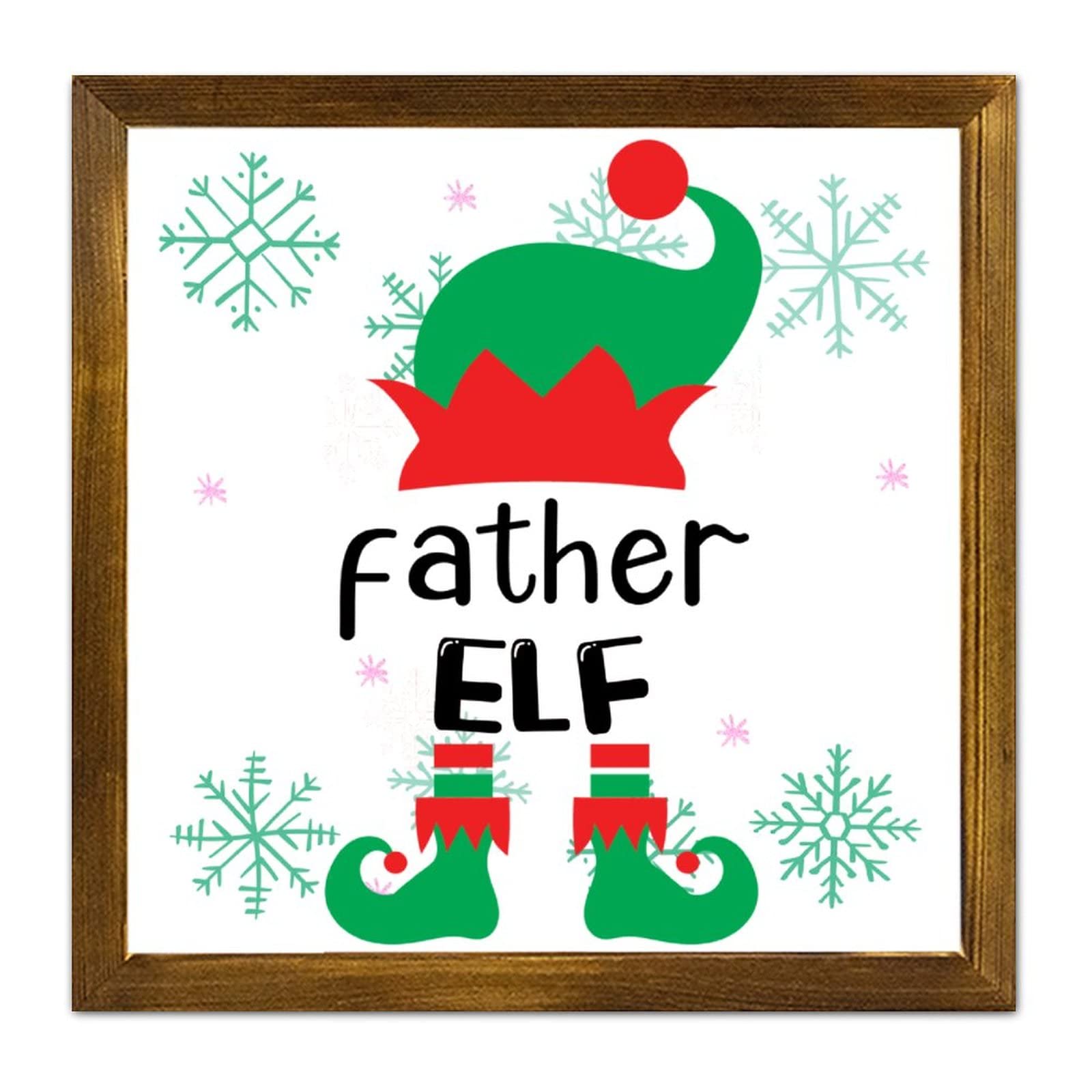 Panneau de Noël en bois deco murale pour habiller un mur vide cet hiver