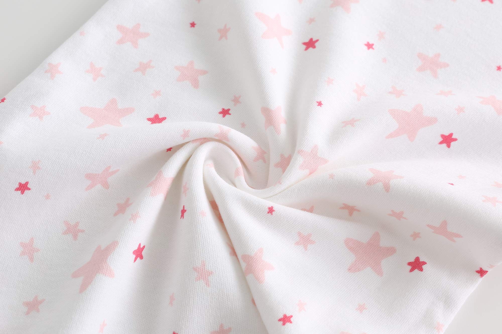 Conjunto de 9 piezas para bebés y niños, conjunto de pantalones de regalo unisex para bebés - rosa - 0-3 meses