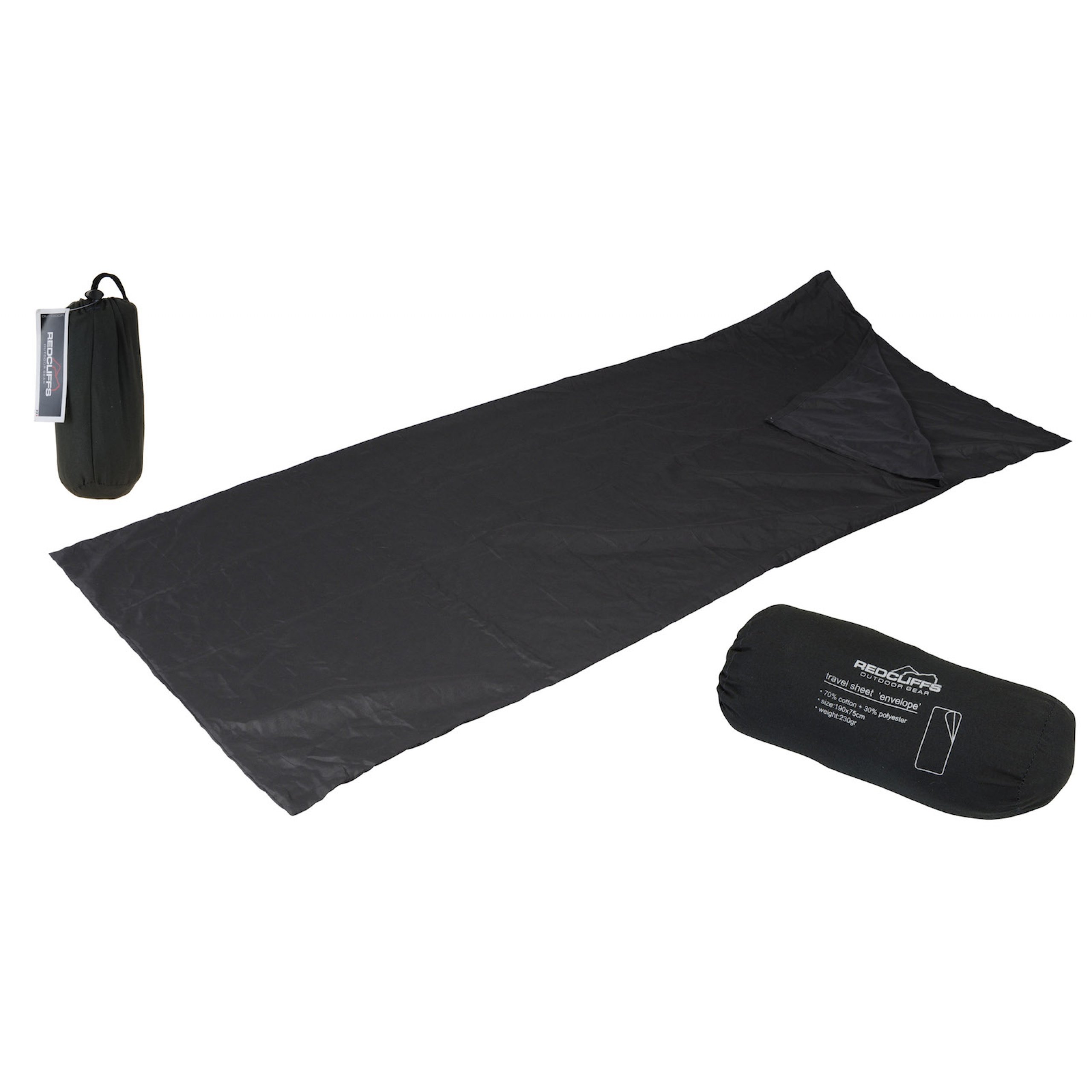 Httenschlafsack Schlafsack Inlet 190x75cm mit Tasche Reiselaken :  Amazon.de: Sport & Freizeit