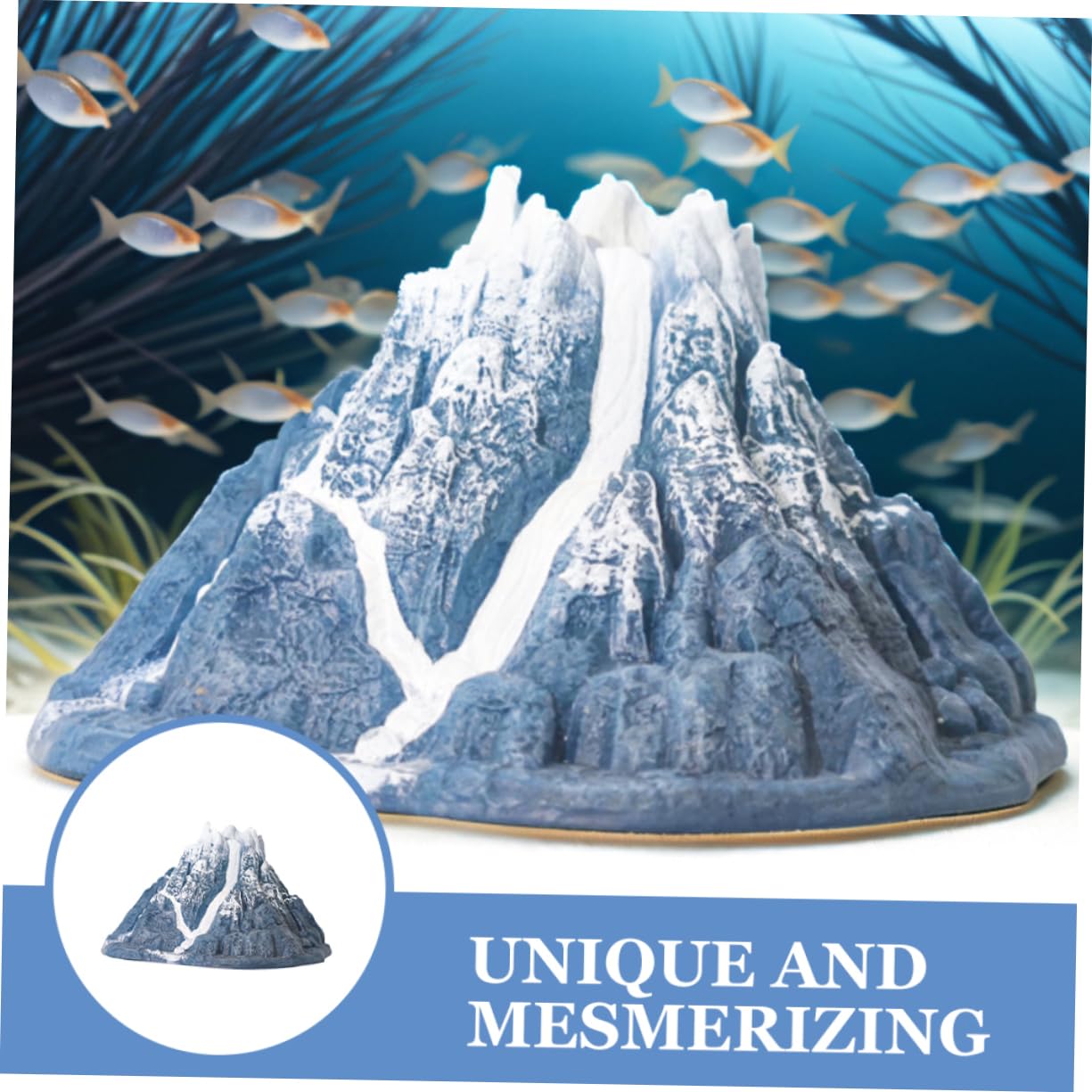 SUPVOX 2pezzi Decorazione Per Paesaggistico Per Fish Tank Accessorio Per e Domestici Facile Installare e Resistente