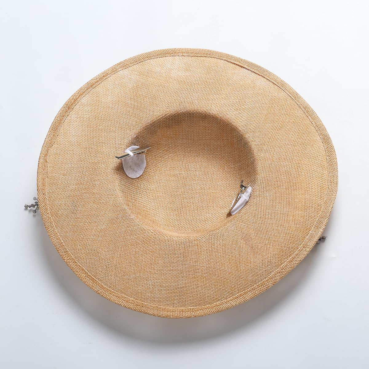 COSDREAMER Chapeau Victorien pour Femmes et Filles - Chapeau Plat Vintage à Fleurs