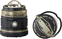 Vista 2 de Streamlight 44931 Siege 540-Lumen Compact LED Camping Lantern with 360° Lighting for Power Outages, Hurricanes, and Emergencies, Coyote
