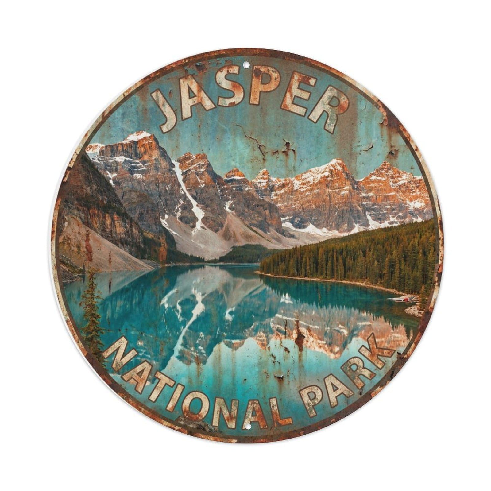 Galvaxio Style Canada Vintage Travel Jasper Metal Tin Sign