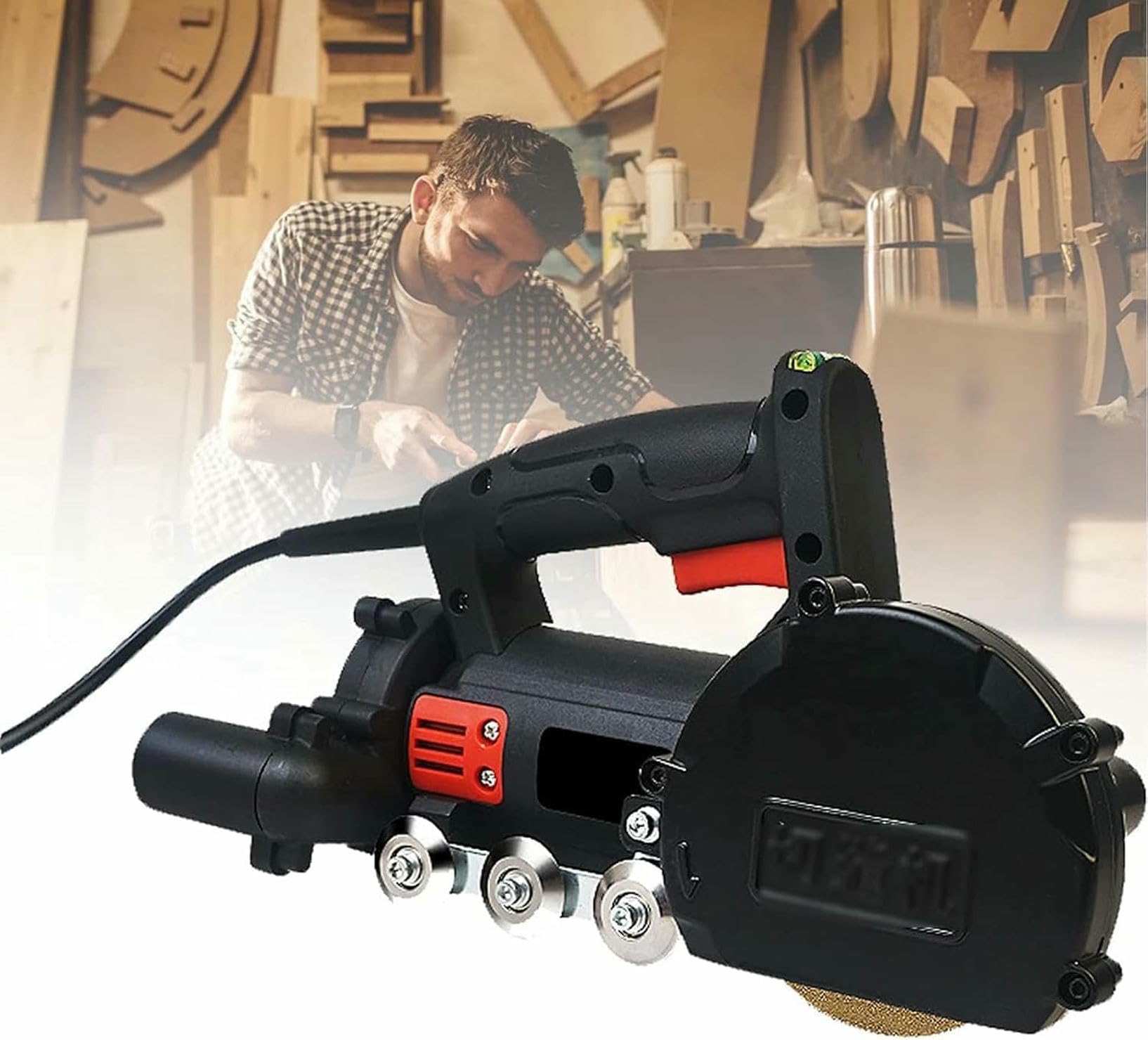 Máquina eléctrica limpiadora de huecos de azulejos, herramienta de limpieza de costuras con hoja de 1,2 mm de grosor, diseño fácil de usar para limpieza de azulejos de cocina y dormitorio