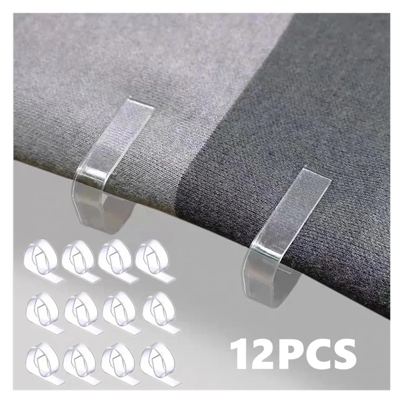 Tischdeckenklammern 12 PCS Plastic Tablecloth Tables Useful Clips Holder Cloth Clamps Party Picnic Wedding Prom Multi-Function Clip