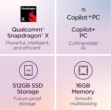 Lenovo IdeaPad Slim 3X - 2025 - Everyday AI Laptop - Copilot+ PC - 15.3 WUXGA Display - 16 GB Memory - 512 GB Storage - Snapdragon X with Microsoft 365 Personal (1 Year)