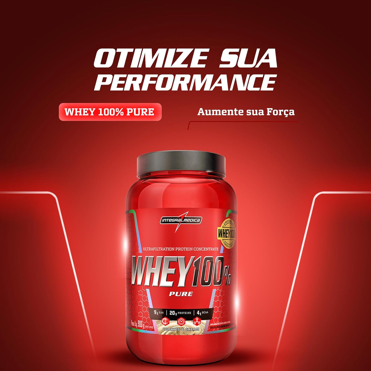 Integralmedica – Whey Protein Concentrado Morango 100% Pure – 21g de Proteína por Scoop, Suplementação Alimentar Pós-Treino, Fórmula Enriquecida com BCAAs – Pote 900g em promoção! Veja a oferta e mais achadinhos de Vitaminas & Suplementos 8 Hoje é o melhor dia para comprar Integralmedica – Whey Protein Concentrado Morango 100% Pure – 21g de Proteína por Scoop, Suplementação Alimentar Pós-Treino, Fórmula Enriquecida com BCAAs – Pote 900g com aquele preço maroto! Promoção! Aproveite a oferta! 8