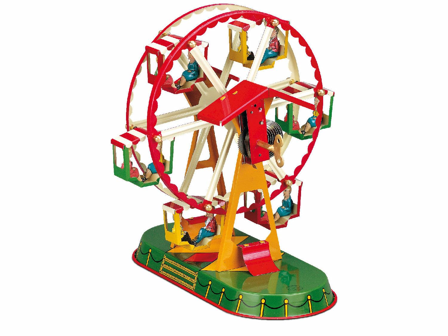 10700 - Wilesco Blechspielzeug - Riesenrad mit sechs Gondeln