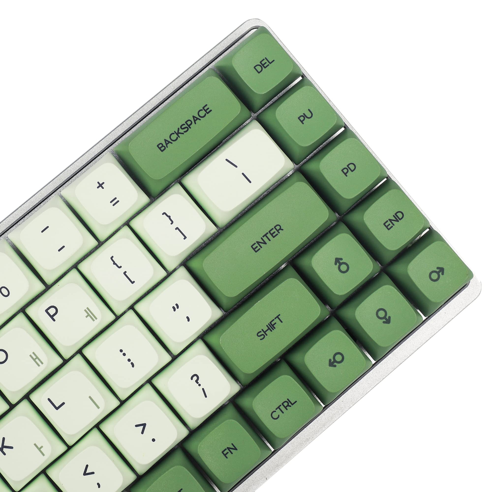Matcha OEM Profile Dye Sub PBT Keycap, Japonés, Coreano, Inglés, Para Teclado MX 104, 87, 61, Melody 96, KBD75, ID80, GK64, 68, SP84 - AliExprs 7