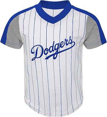Outerstuff MLB キッズ 4-7 ザ・ラインアップ 公式 2ピース 半袖 Tシャツ&ショーツセット