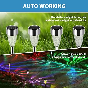 Luces Solares Exteriores, Paquete De 12 Luces Solares D... | Envío Gratis
