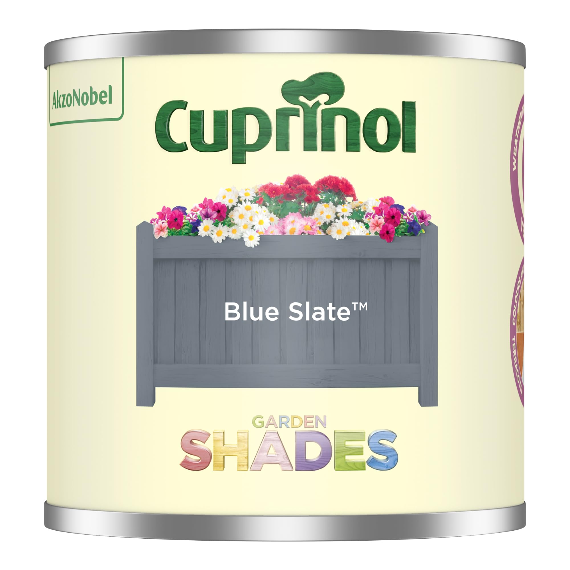 B&Q -  Garden Shades Tester Paint Pot125MlBlue Slate