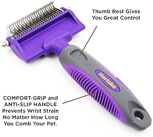 dog brush for knots