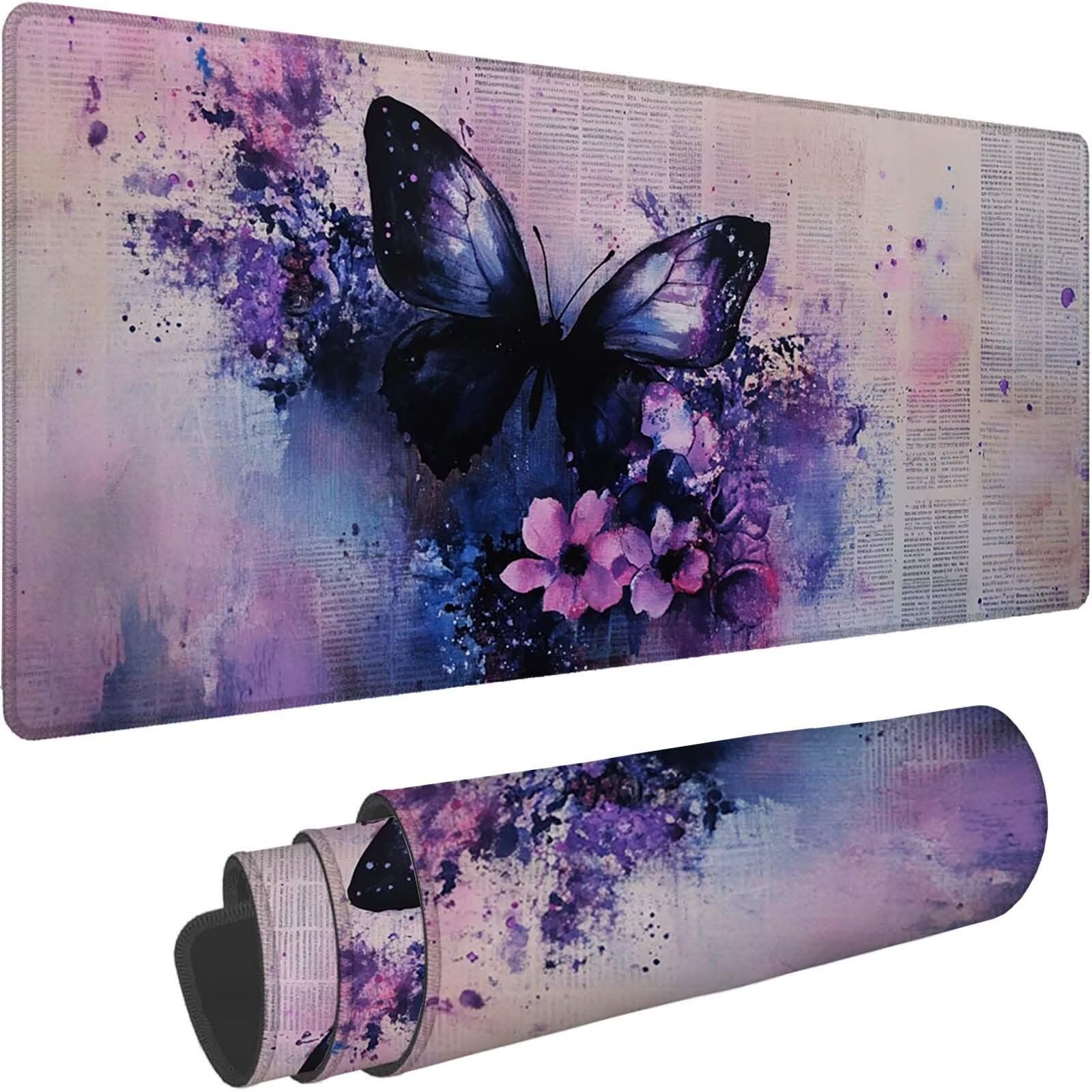 Tappetino Mouse 900x450mm | Superficie Ultra-Liscia | Viola 0-z686