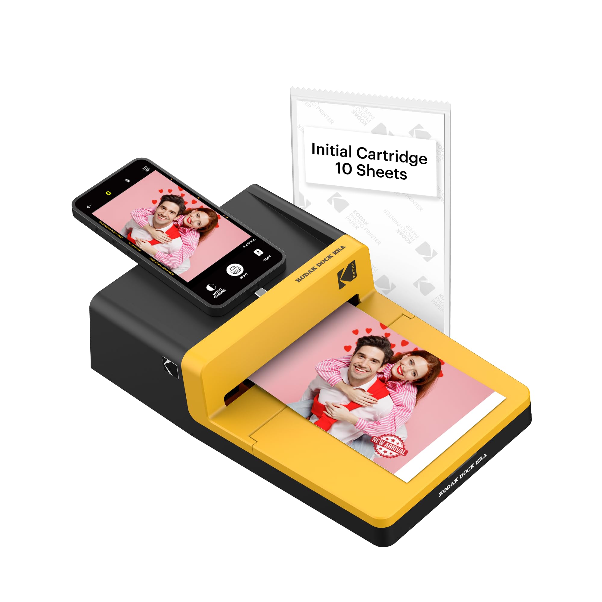 KODAK Dock ERA Plus 4PASS Instant Photo Printer (4x6) (Printer +