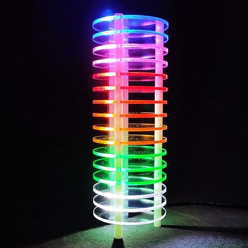 Miniatura 8 de Kits electrónicos de luz de audio LED DIY (PP16LED-ROUND)