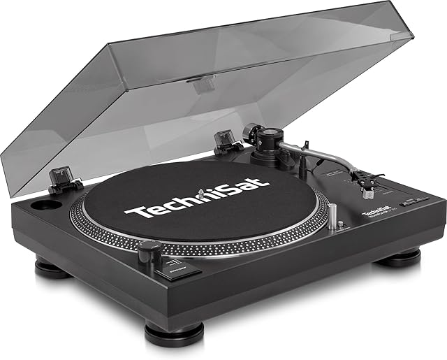 Technisat Techno Iplayer Lp 300 0000/9413 Gramofon, Czarny, 35 x 44 x 15 cm