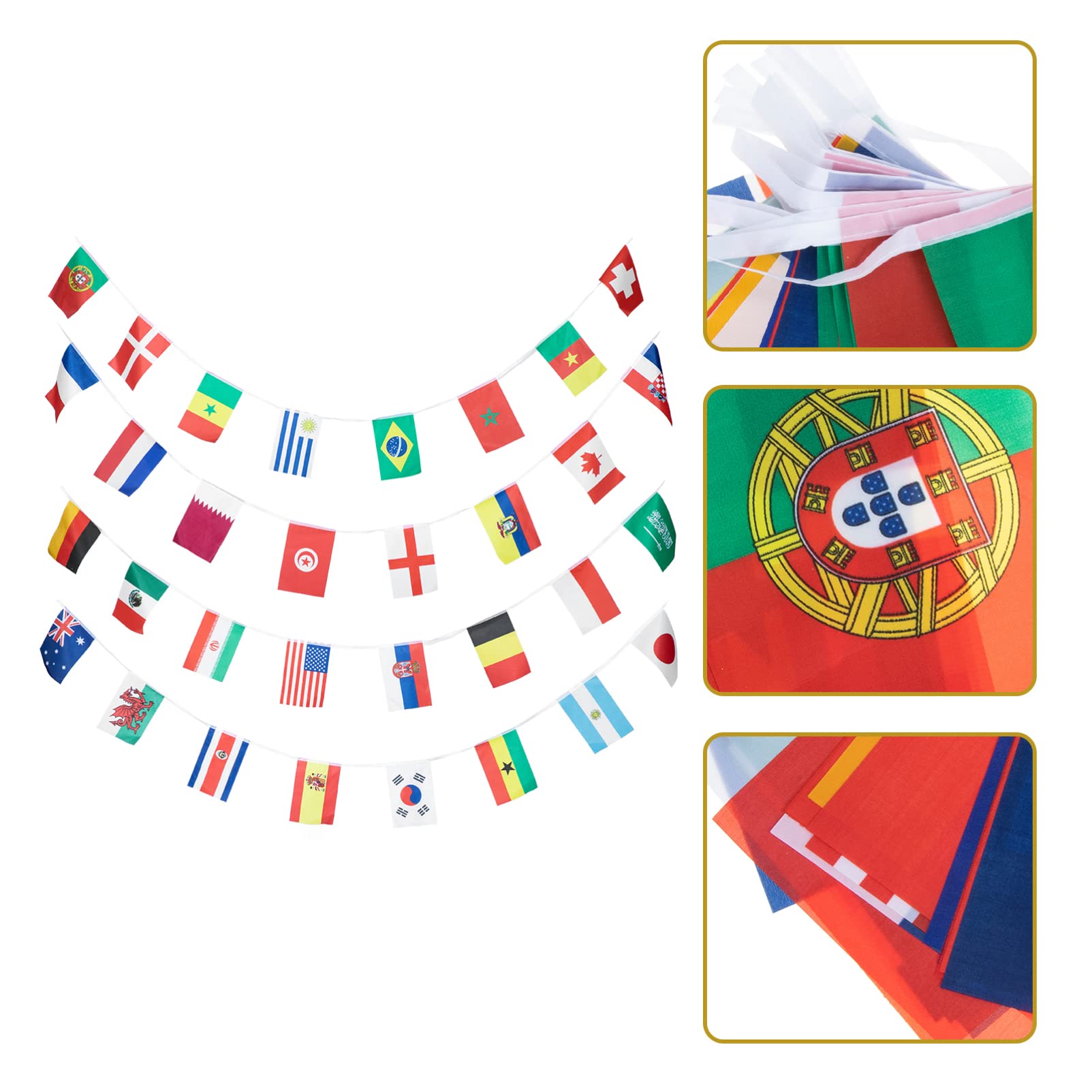 50 Countries International Stick Flags – Hand-Held Mini World Flags For Parades, Olympics & Celebrations - View #9