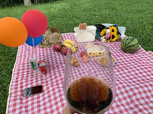 Miniatura 5 de Manta de playa, manta de picnic impermeable a prueba de arena con respaldo impermeable, manta al aire libre para viajes, camping, senderismo, 57 x