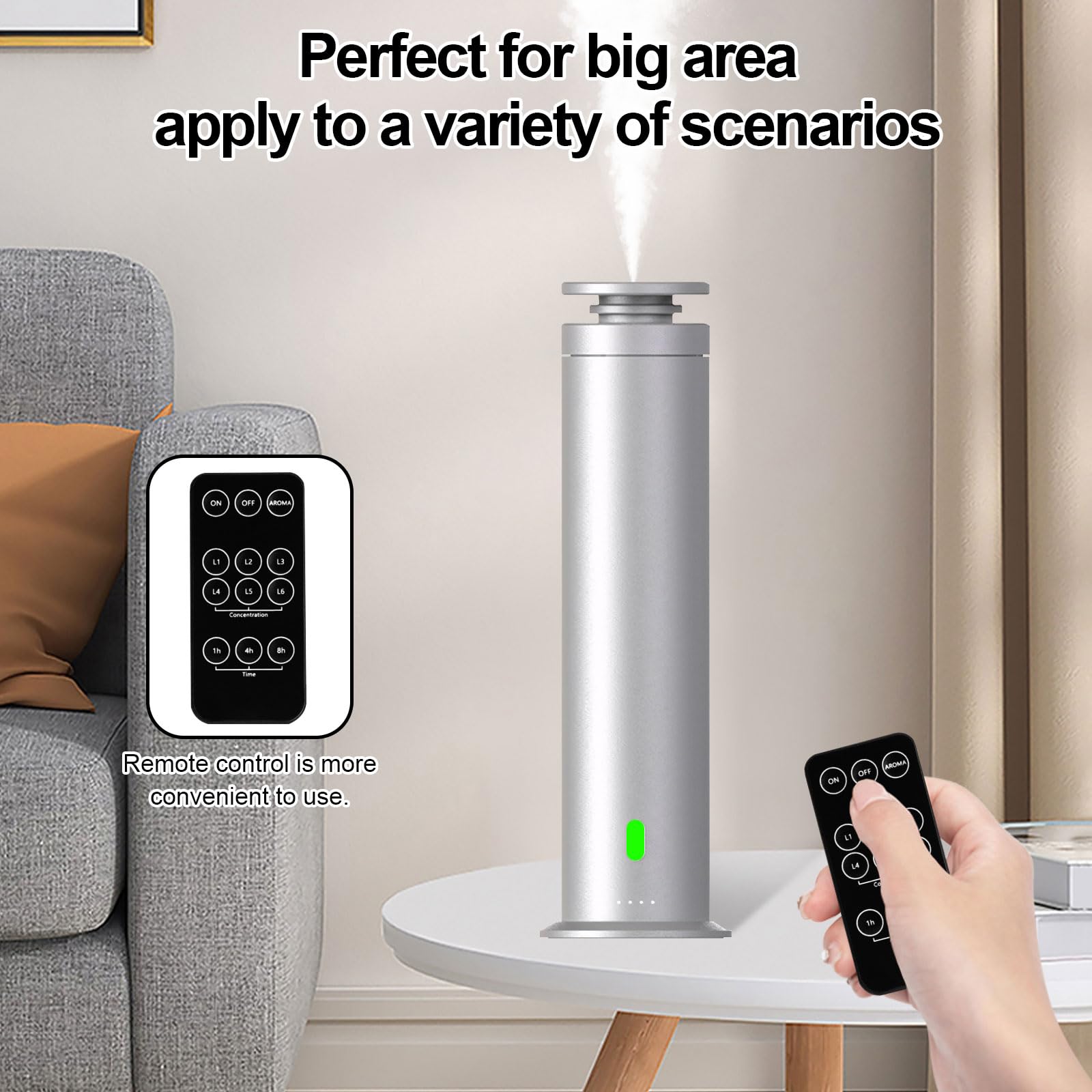 Amazon.com: Essential Oil Diffuser with Remote Control - Waterless